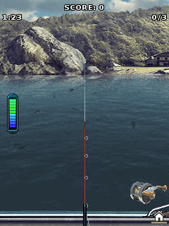 Игра Bass Fishing mania 2 для Samsung S3650