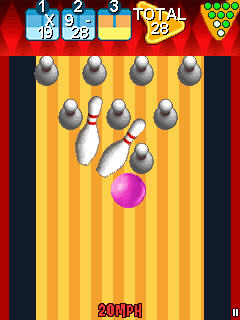 Игра Bowling для Samsung S3650