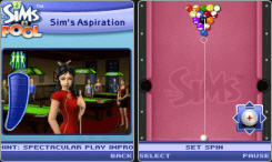 Игра The Sims™: Бильярд для Samsung s3650 