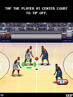 Игра Touch NBA Pro Basketball для Samsung S3650