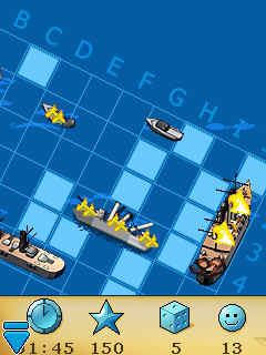 Игра Battleships Sea on Fire для Samsung Corby 