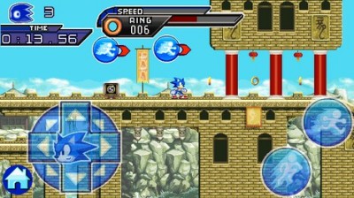 Игра Sonic Unleashed для Samsung Corby 