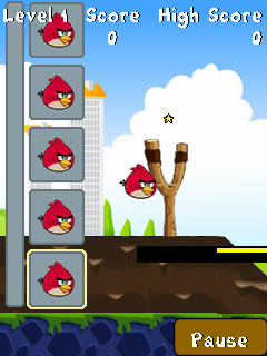 Игра Angry Birds in the City для Samsung Corby S3650 