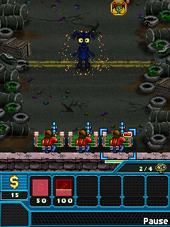 Игра Zombie Mob Defense для Samsung Corby 