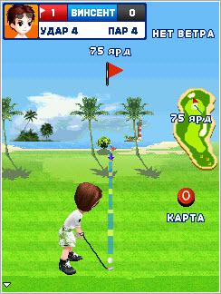 Игра Let's Golf для Samsung Corby
